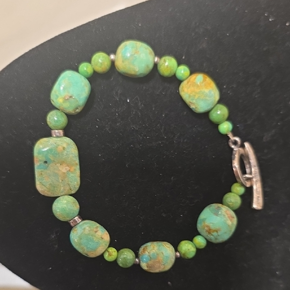 Barse Mojave Turquoise Beaded Bracelet